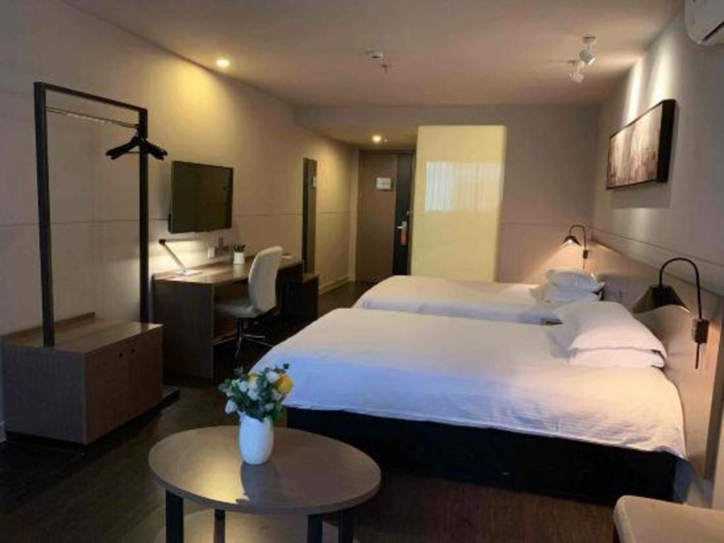 Jinjiang Inn Select Nanjing South Railway Station North Square Bagian luar foto