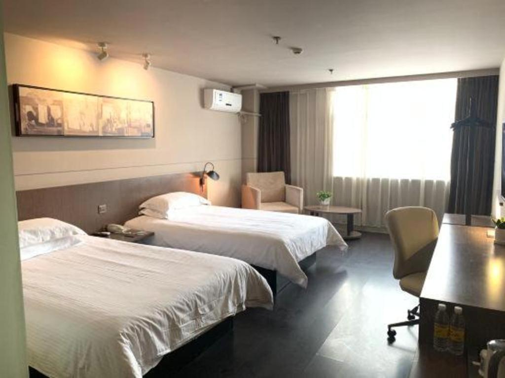 Jinjiang Inn Select Nanjing South Railway Station North Square Bagian luar foto